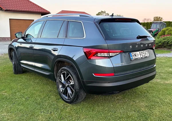 skoda kodiaq podkarpackie Skoda Kodiaq cena 111500 przebieg: 50500, rok produkcji 2019 z Mielec